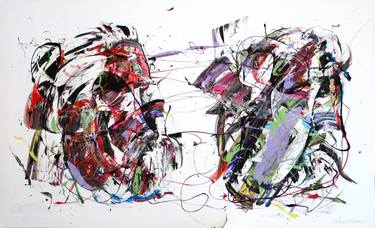 Print of Abstract Expressionism Abstract Paintings by Eustaquio Carrasco