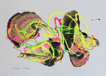 Print of Abstract Expressionism Abstract Paintings by Eustaquio Carrasco