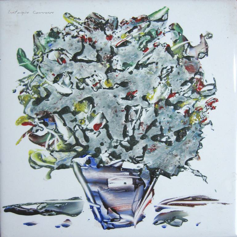 Print of Expressionism Floral Sculpture by Eustaquio Carrasco