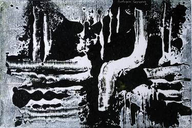 Original Abstract Printmaking by Eustaquio Carrasco