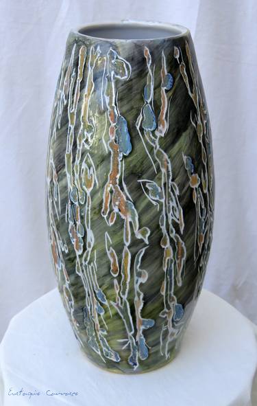 Ceramic piece: "Furrows in the jungle" thumb