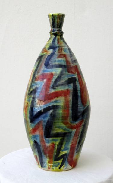 Piece of pottery: "Zig Zag" thumb