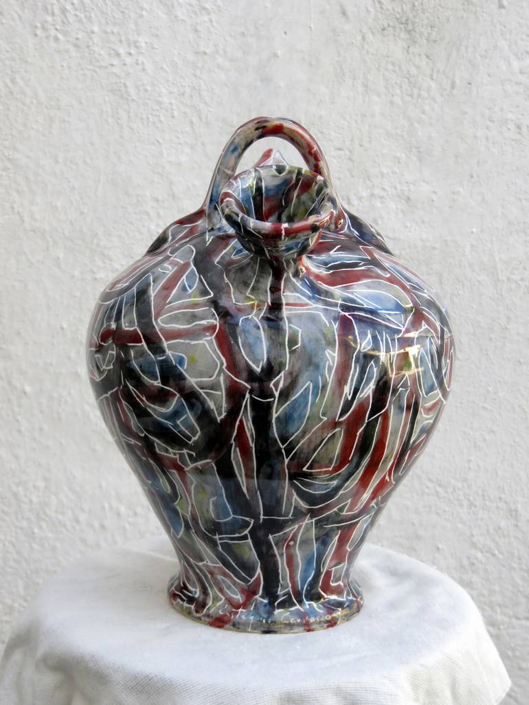 Original Abstract Sculpture by Eustaquio Carrasco