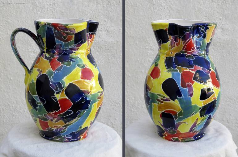 Ceramic piece: "The pitcher of desires" - Print