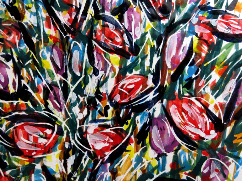 Original Figurative Floral Sculpture by Eustaquio Carrasco