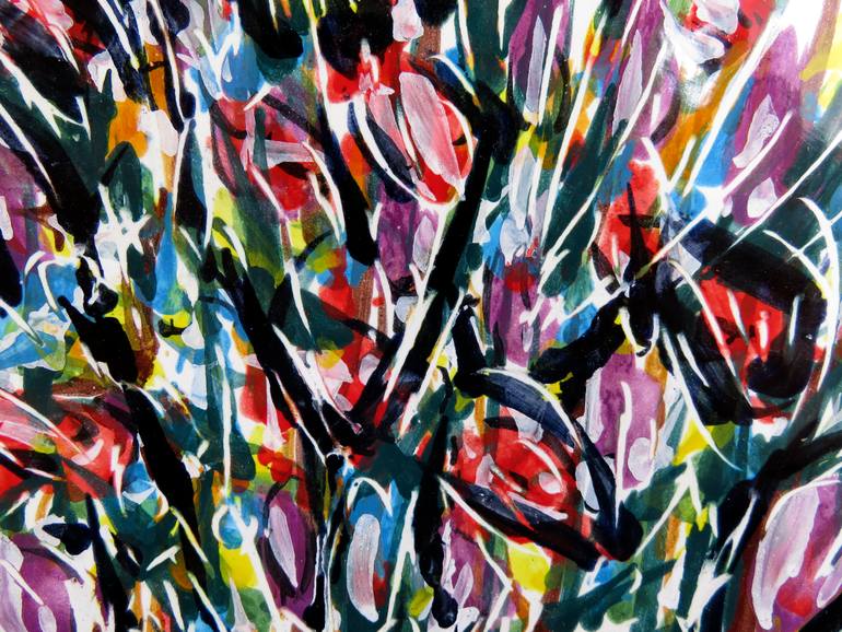 Original Figurative Floral Sculpture by Eustaquio Carrasco