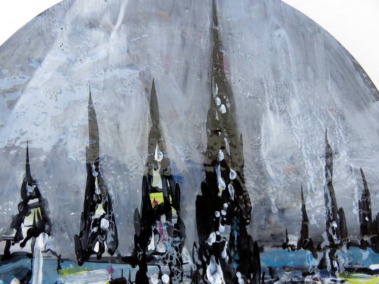 Original Figurative Landscape Sculpture by Eustaquio Carrasco