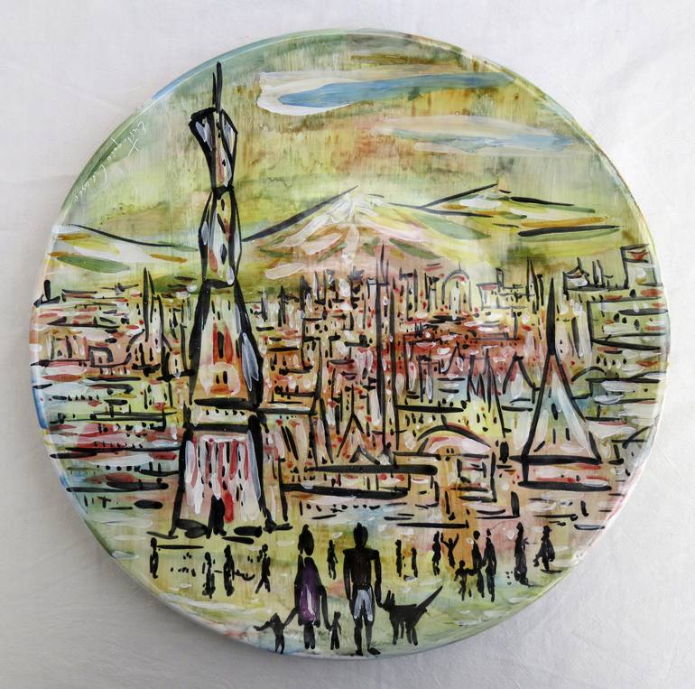 Print of Expressionism Cities Sculpture by Eustaquio Carrasco