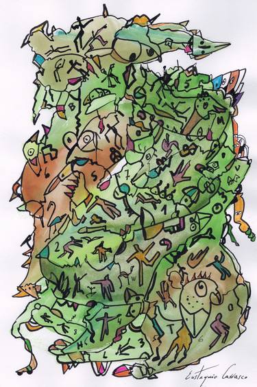 Conglomeration of characters and animals 7 thumb