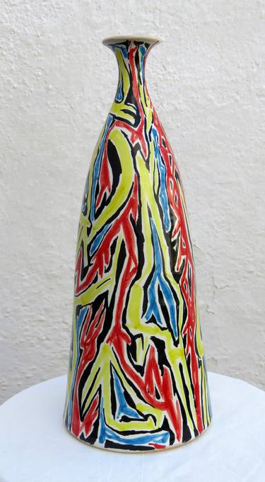Original Abstract Expressionism Abstract Sculpture by Eustaquio Carrasco