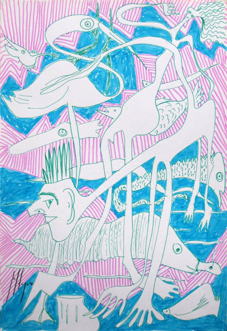 Original  Drawing by eustaquio carrasco