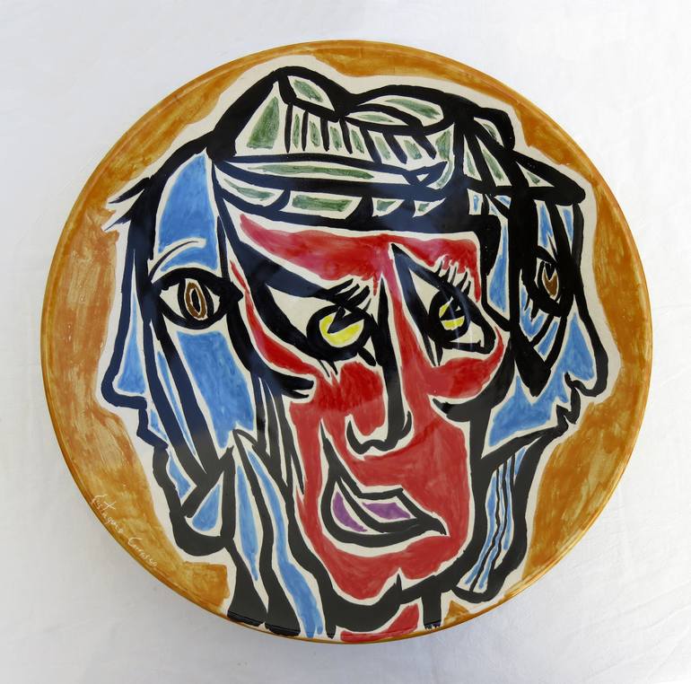 Print of Expressionism Portrait Sculpture by Eustaquio Carrasco