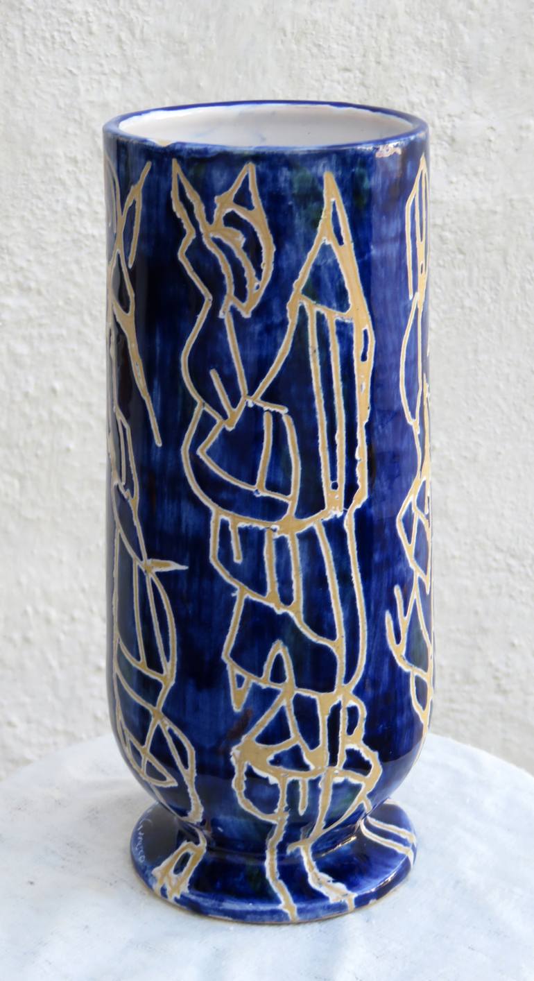 Original Abstract Expressionism Abstract Sculpture by Eustaquio Carrasco