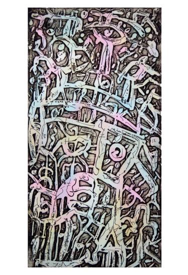 Print of Abstract Expressionism Abstract Printmaking by Eustaquio Carrasco