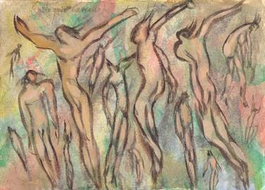 Original Nude Paintings by Eustaquio Carrasco