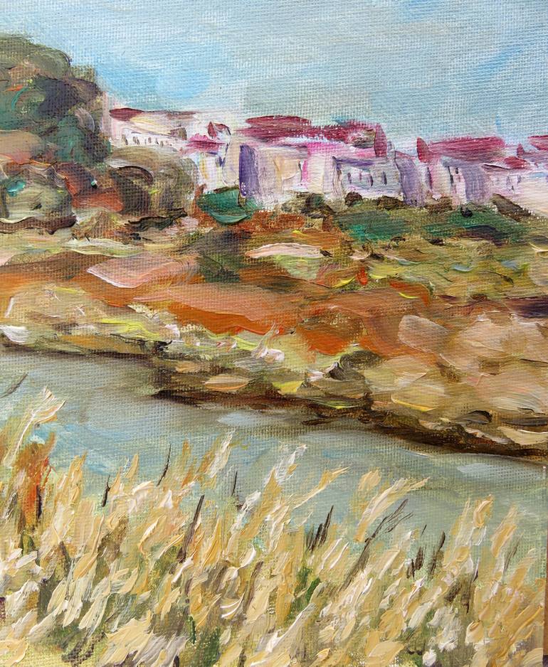 Original Expressionism Landscape Painting by Eustaquio Carrasco
