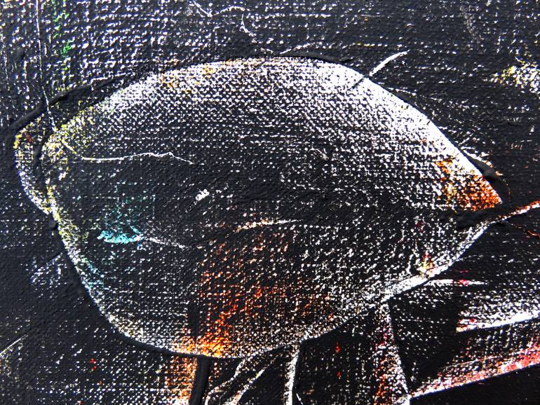 Original Abstract Expressionism Abstract Painting by Eustaquio Carrasco