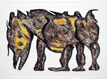 Print of Animal Drawings by Eustaquio Carrasco