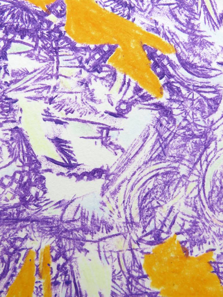 Original Expressionism Animal Drawing by Eustaquio Carrasco