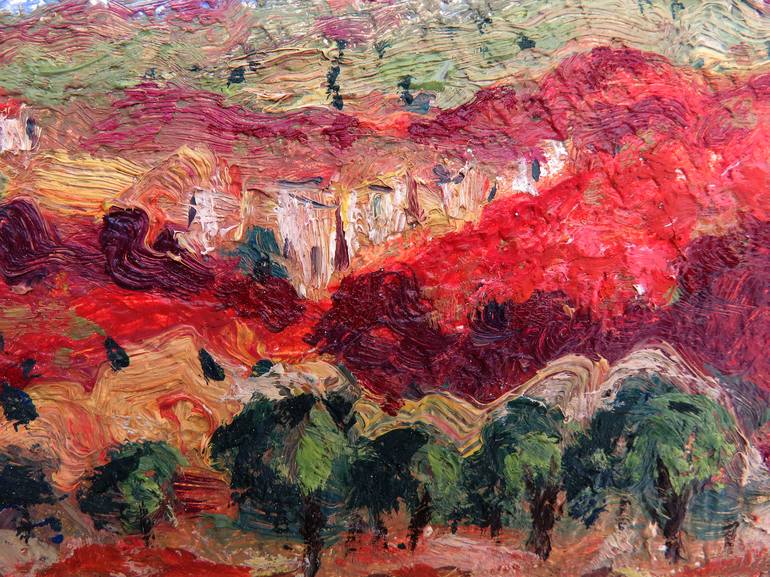 Original Landscape Painting by Eustaquio Carrasco