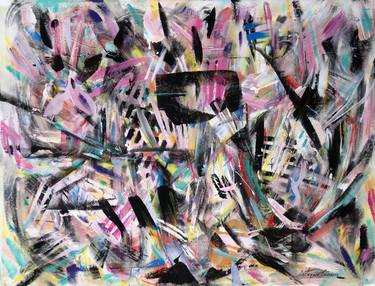 Original Abstract Paintings by Eustaquio Carrasco