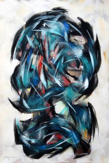 Original Abstract Paintings by Eustaquio Carrasco