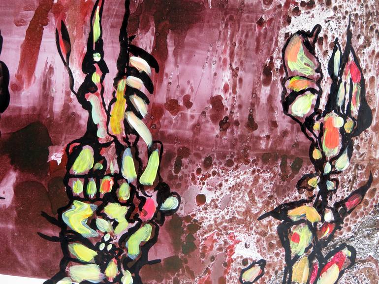 Original Expressionism Abstract Painting by Eustaquio Carrasco