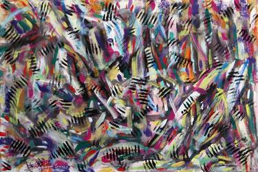 Original Abstract Paintings by Eustaquio Carrasco