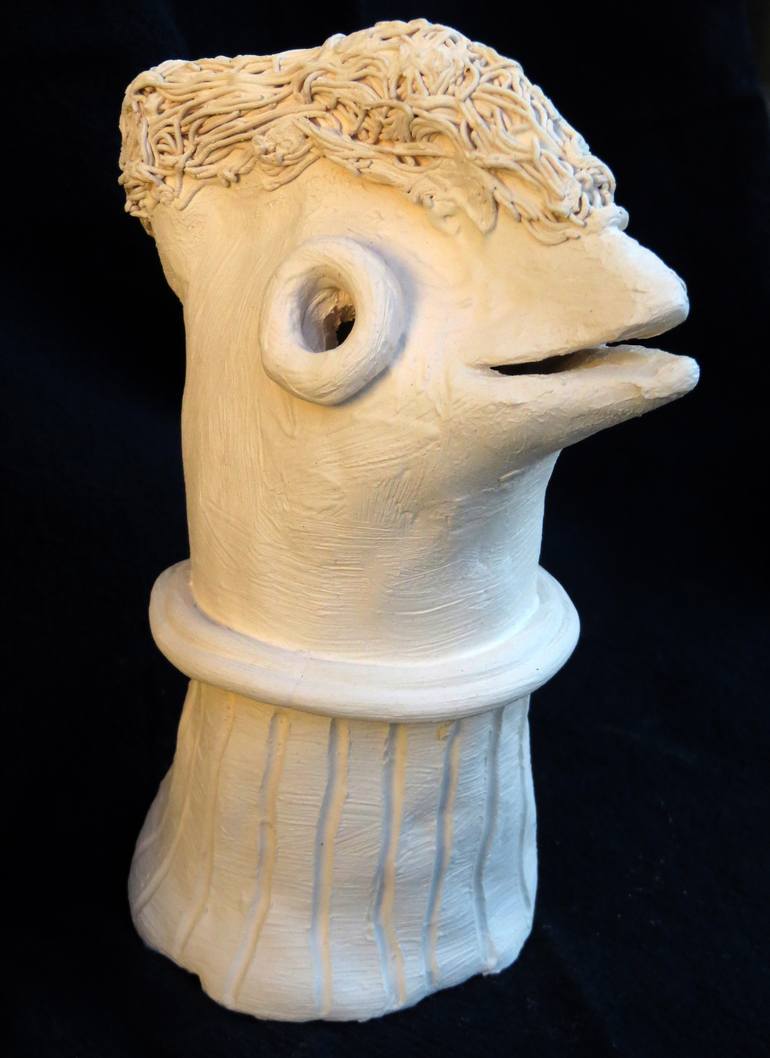 Unknown animal head with beak - Print