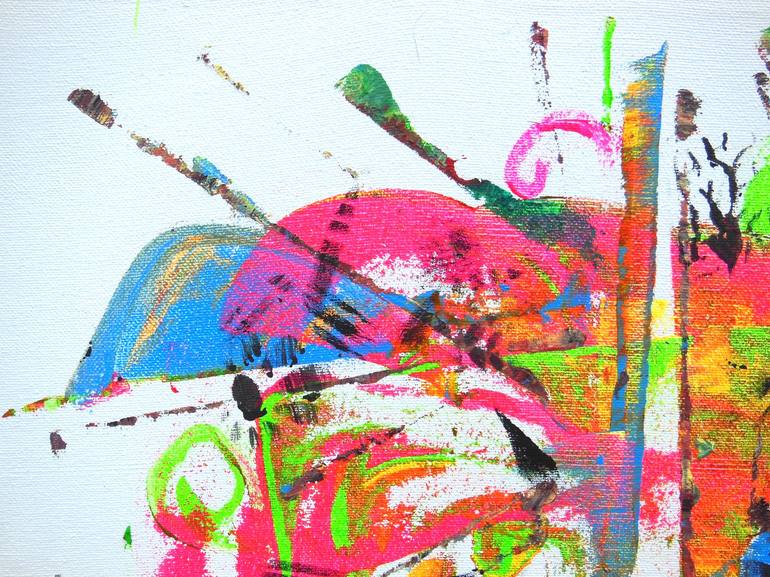 Original Abstract Painting by Eustaquio Carrasco