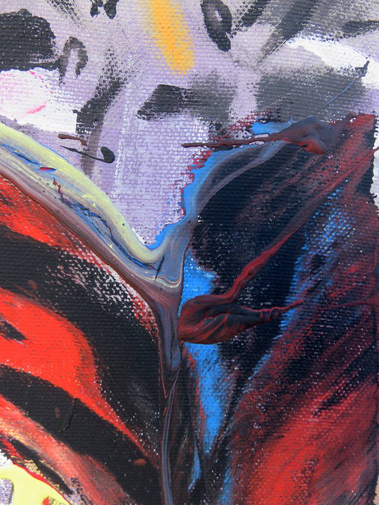 Original Expressionism Abstract Painting by Eustaquio Carrasco