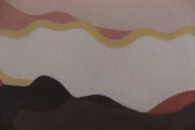 Original Abstract Landscape Painting by Elohim Sanchez