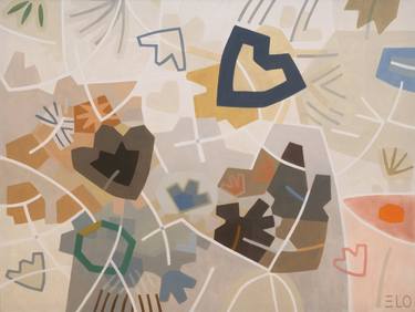 Print of Cubism Abstract Paintings by Elohim Sanchez