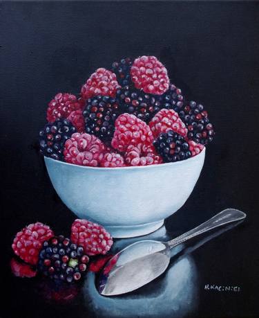 Print of Fine Art Food & Drink Paintings by Hanna Kaciniel