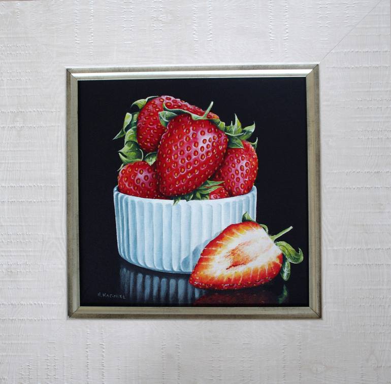 Original Fine Art Still Life Painting by Hanna Kaciniel