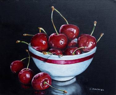 Print of Photorealism Still Life Paintings by Hanna Kaciniel