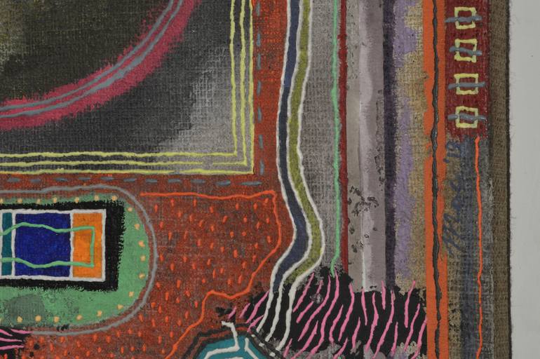 Original Expressionism Abstract Painting by Gian Luigi Delpin