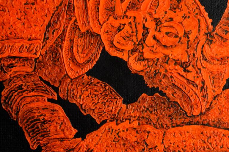 Original Abstract Animal Painting by Gian Luigi Delpin
