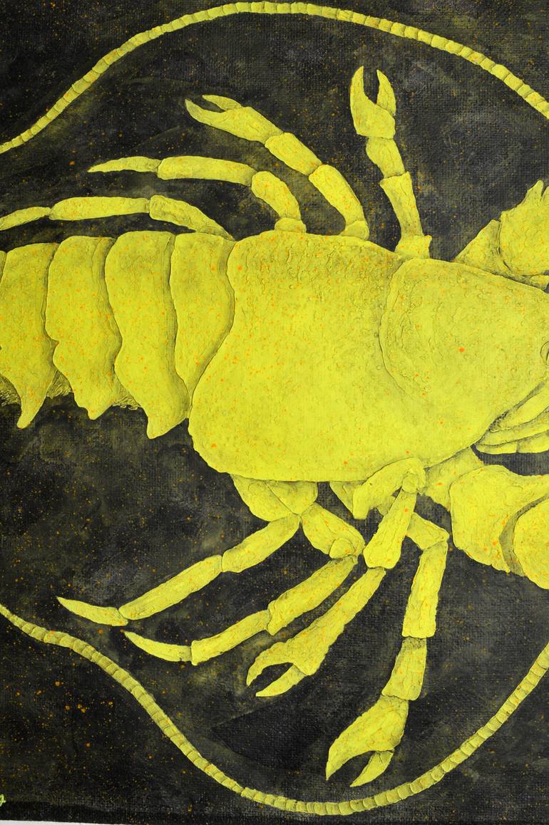 Original Minimalism Animal Painting by Gian Luigi Delpin