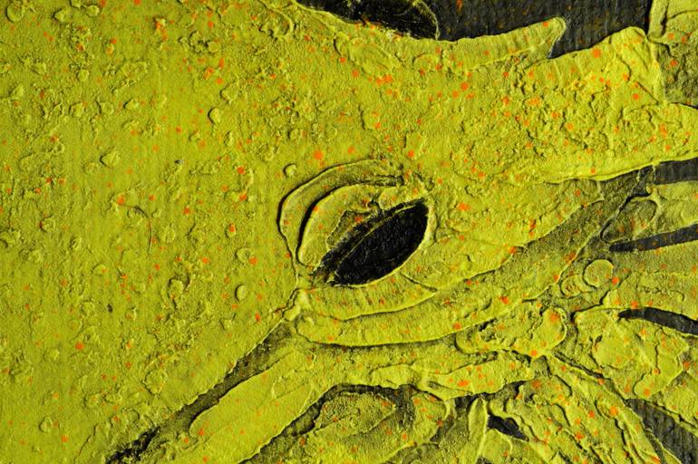 Original Minimalism Animal Painting by Gian Luigi Delpin