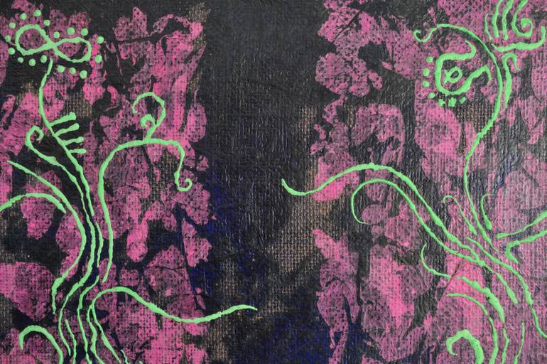 Original Abstract Nature Painting by Gian Luigi Delpin