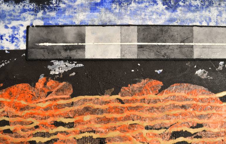 Original Abstract Nature Painting by Gian Luigi Delpin