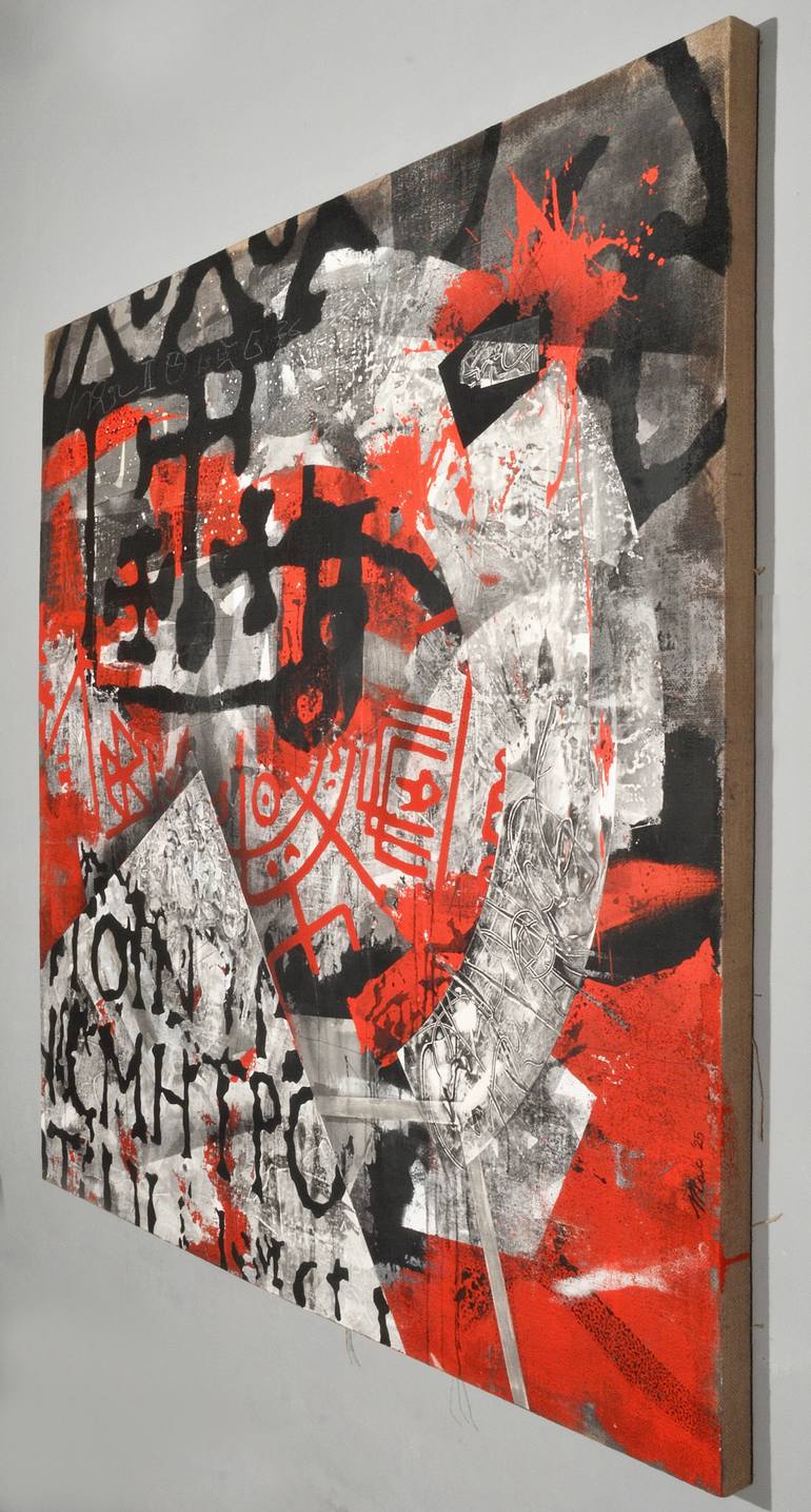 Original Contemporary Abstract Painting by Gian Luigi Delpin