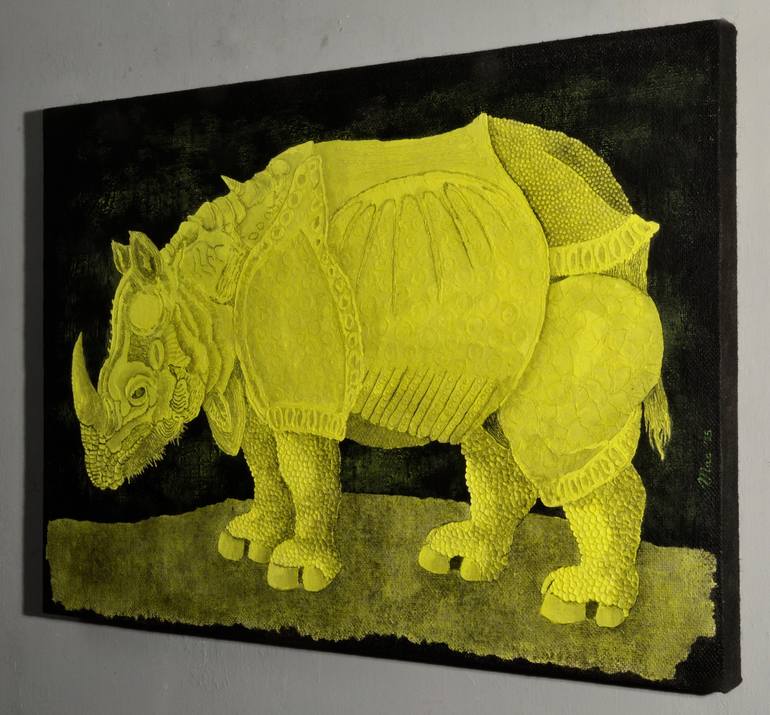 Original Contemporary Animal Painting by Gian Luigi Delpin