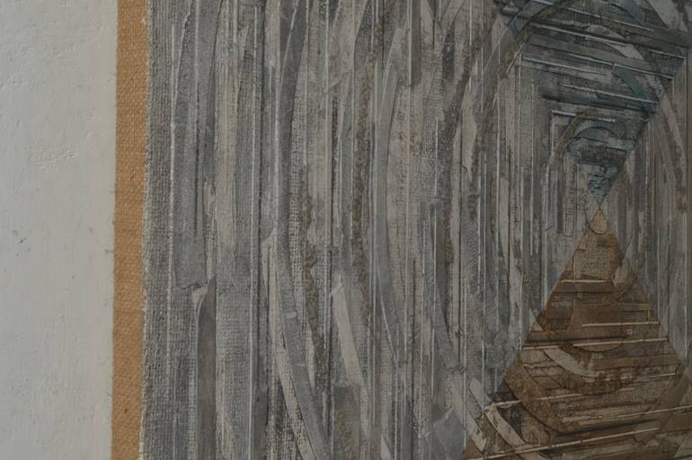 Original Abstract Patterns Painting by Gian Luigi Delpin