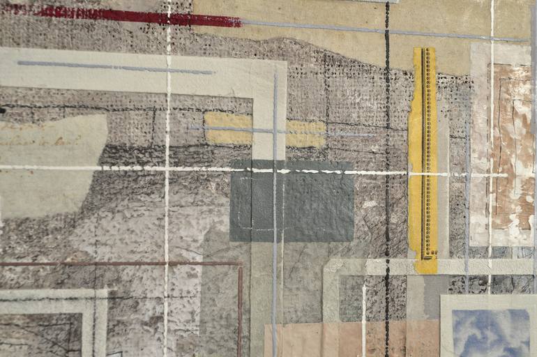 Original Abstract Patterns Painting by Gian Luigi Delpin