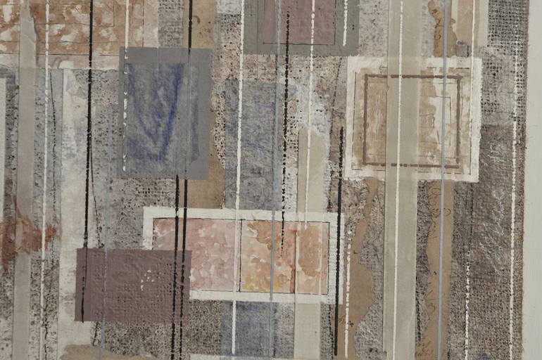 Original Abstract Patterns Painting by Gian Luigi Delpin