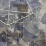 gesso, acrylic plaster acrylic paint on jute canvas
