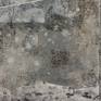 gesso, acrylic plaster acrylic paint on jute canvas