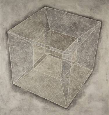 Original Abstract Geometric Paintings by Gian Luigi Delpin